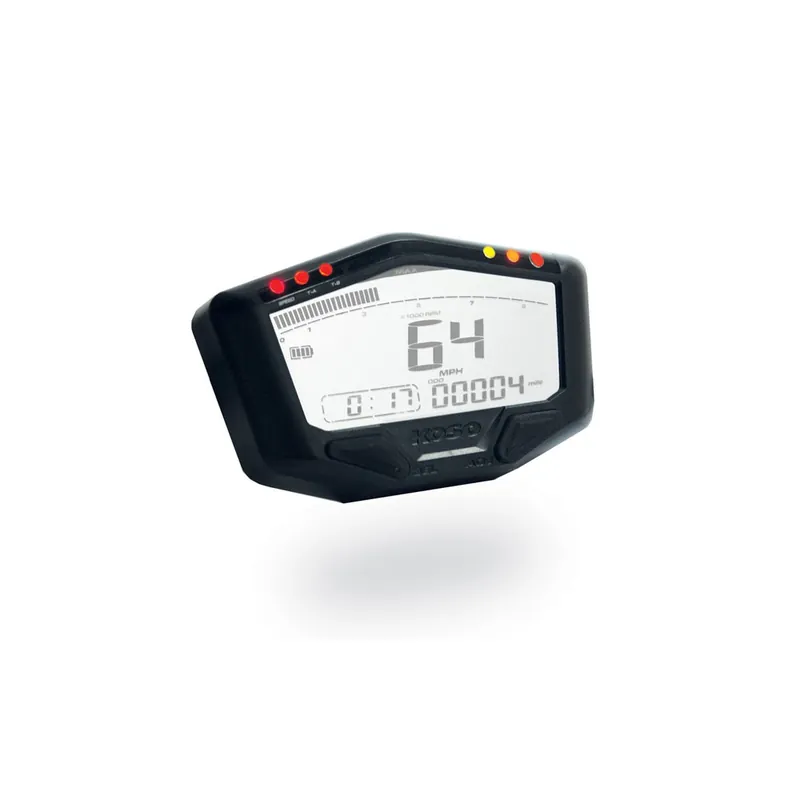 Tachometer Koso DB02, speed, odo, trip, rpm, temp, weiß beleuchtet, Batterie Version, mit Zulassung Versand Am Gleichen Tag