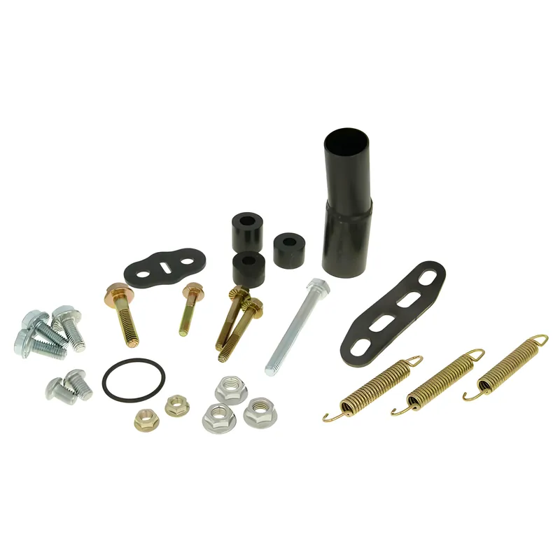 Auspuffhalterung Yasuni Befestigungskit R1 für Auspuffanlage TUB903, Rieju MRT, Beta RR Enduro Supermoto Aprilia RS Yamaha DTR SM X MRX Peugeot XPS Track Geprüft