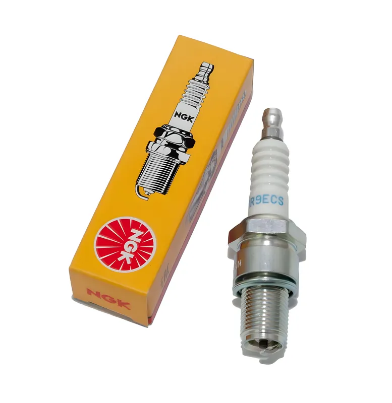 Zündkerze NGK BR9ECS entstört, 19,0mm Langgewinde Ø 14,0mm, 3570 / 4677 Neu Im Sortiment