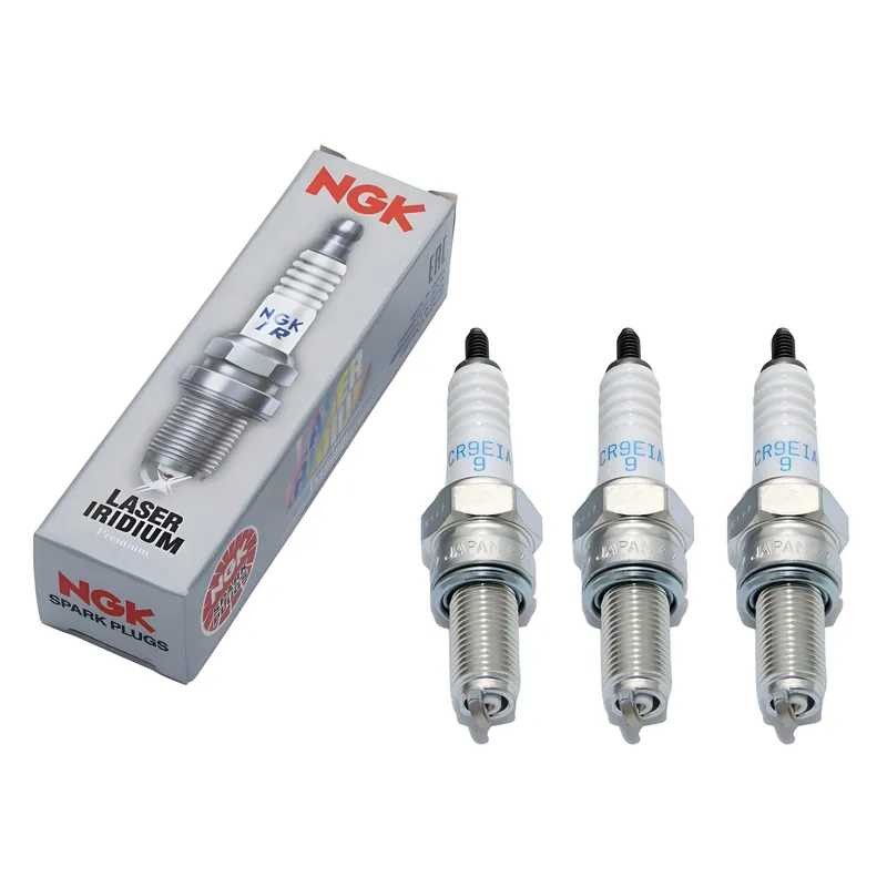 Solange Der Vorrat Reicht Zündkerzen Set NGK 3x CR9EIA-9 Iridium-Zündkerze entstört, 19,0mm Langgewinde Ø 10,0mm, 6289