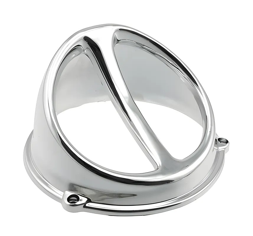 Lüfterspoiler Air Scoop Chrom - universal Preisreduziert