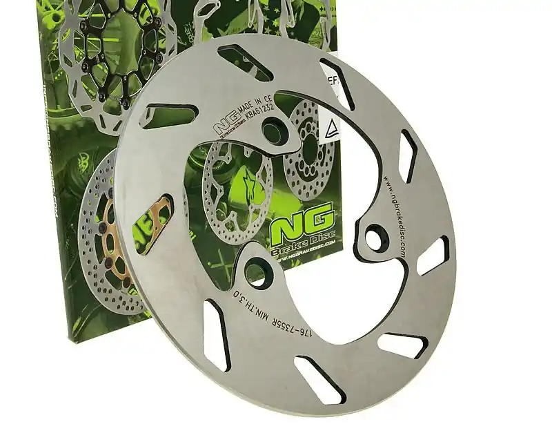Mega-Angebot Bremsscheibe NG 176 - 180 / 58 / 3,5mm 3 Loch für Peugeot Speedfight 2 LC AC 1 307 WRC Elyseo Elystar 50 / 100 ccm