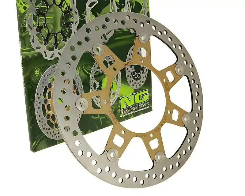Preisknaller Bremsscheibe schwimmend NG 024 - 280 / 108 / 4mm 7 Loch für Rieju RS-2 Matrix, Malaguti Drakon Naked 50 ccm
