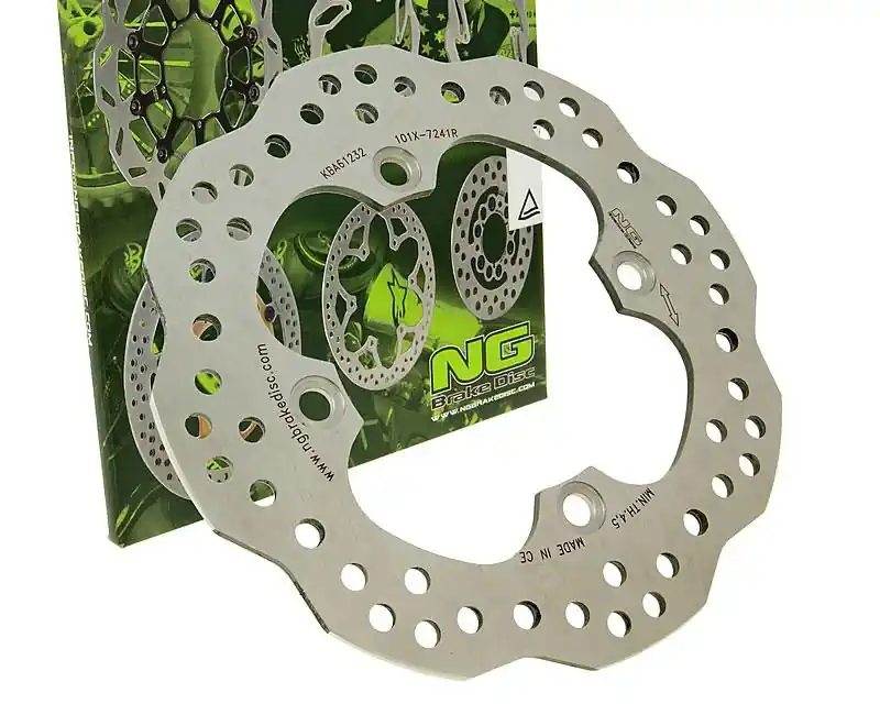 Neue Ware Bremsscheibe Wavy NG 101X - 220 / 105 / 5mm 4 Loch für Honda FES Pantheon Foresight NSS Jazz TRX EX X SporTrax 125 - 400 ccm