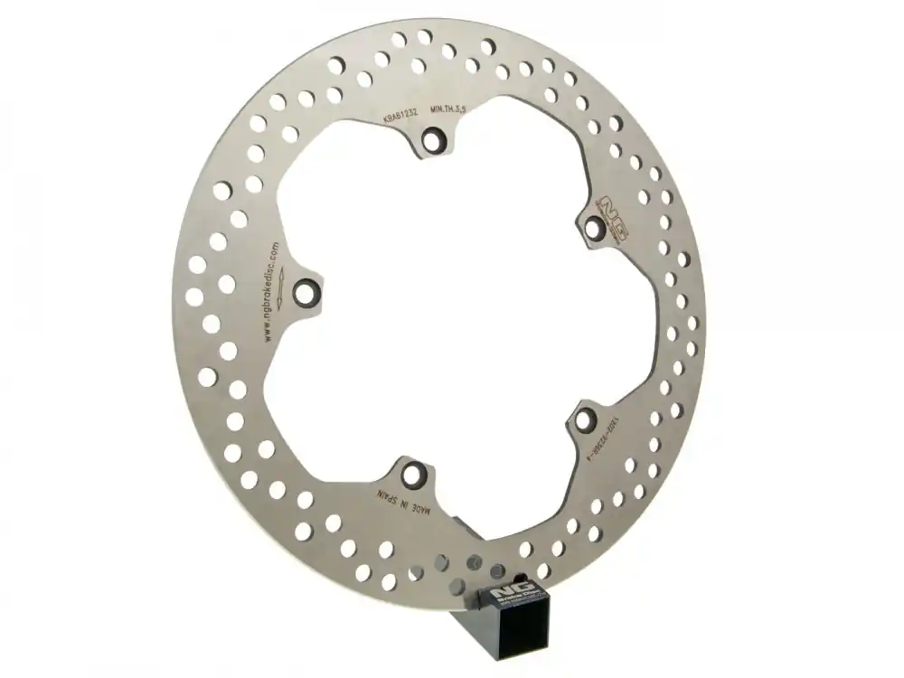 Echt Bremsscheibe NG 1202 - 292 / 155 / 4mm 5 Loch für Yamaha MT- ABS YZF R 125 ccm Bj. 2008 - 2015