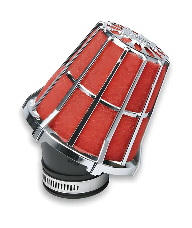 Luftfilter Malossi Racing Gitter 38mm rot-Chrom Bestpreis