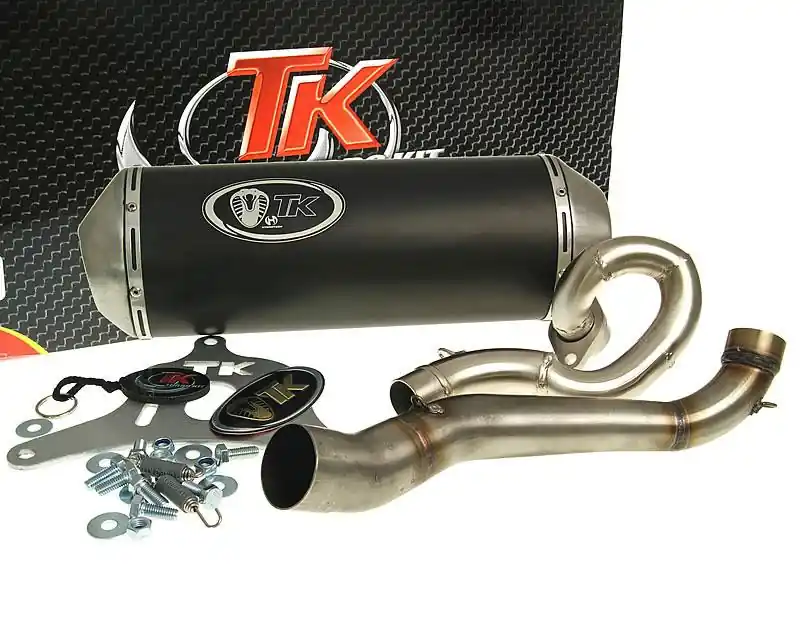 Sofort Bestellen Auspuff TurboKit GMax 4T mit Zulassung für Suzuki Burgman 125, 150 (-06)
