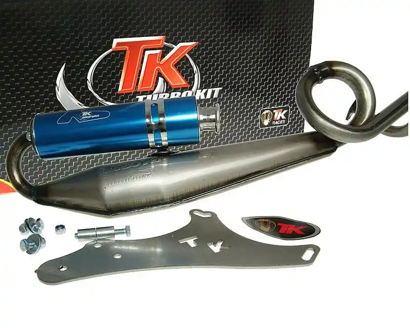Auspuff TurboKit GMax Sport 4T mit Zulassung für GY6 50ccm Neue Kollektion