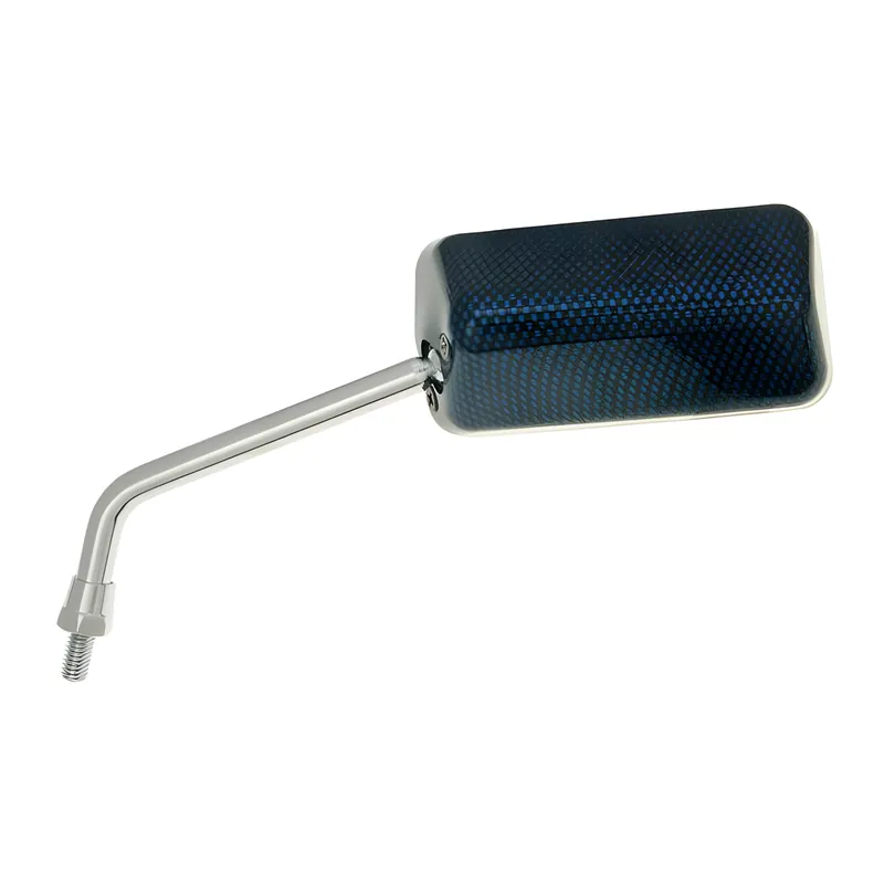 Spiegel F1 links, kurzes M8 Gewinde, Carbon-Look blau Saisonangebot