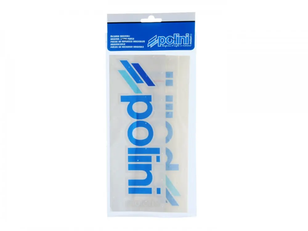 Aufklebersatz Polini 230x80mm 2 Stück für dunkle Flächen Neue Kollektion