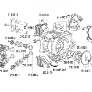 Garantierte Lieferung Einlassventil Polini für 4V Zylinderkopf für Honda XR 50, Polini XP4T