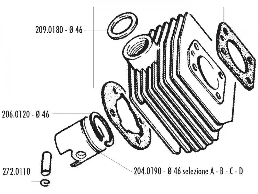 Mega-Angebot Kolbenbolzen Sicherungsclip Polini 13mm für MBK AV-10, AV-51, 92GT, M16