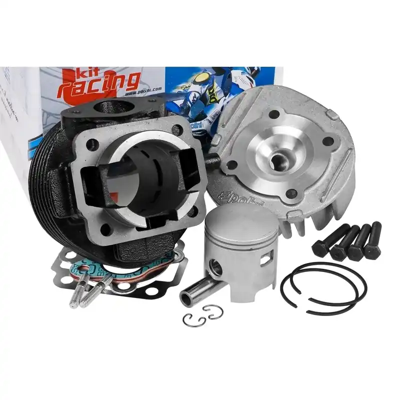 Echt Zylinderkit Polini Grauguss Racing 75ccm 47mm für Vespa PK 50, Special 50, XL 50