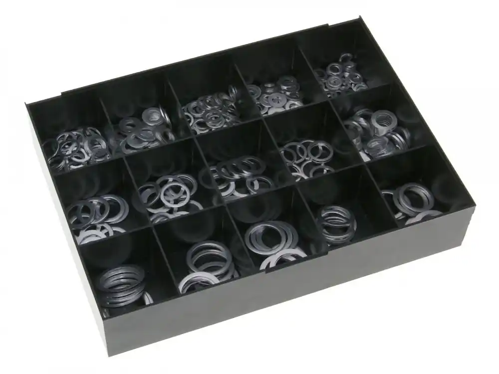 Dichtring Sortiment Aluminium (400 Stück sortiert) Neu