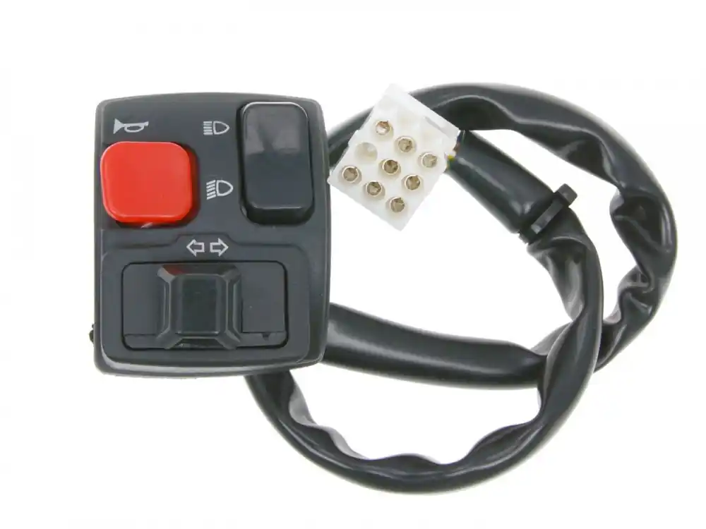 Neu Im Sortiment Schaltereinheit links Blinker, Fernlicht, Abblendlicht, Hupe für MH RYZ Eco, YR11, MH10