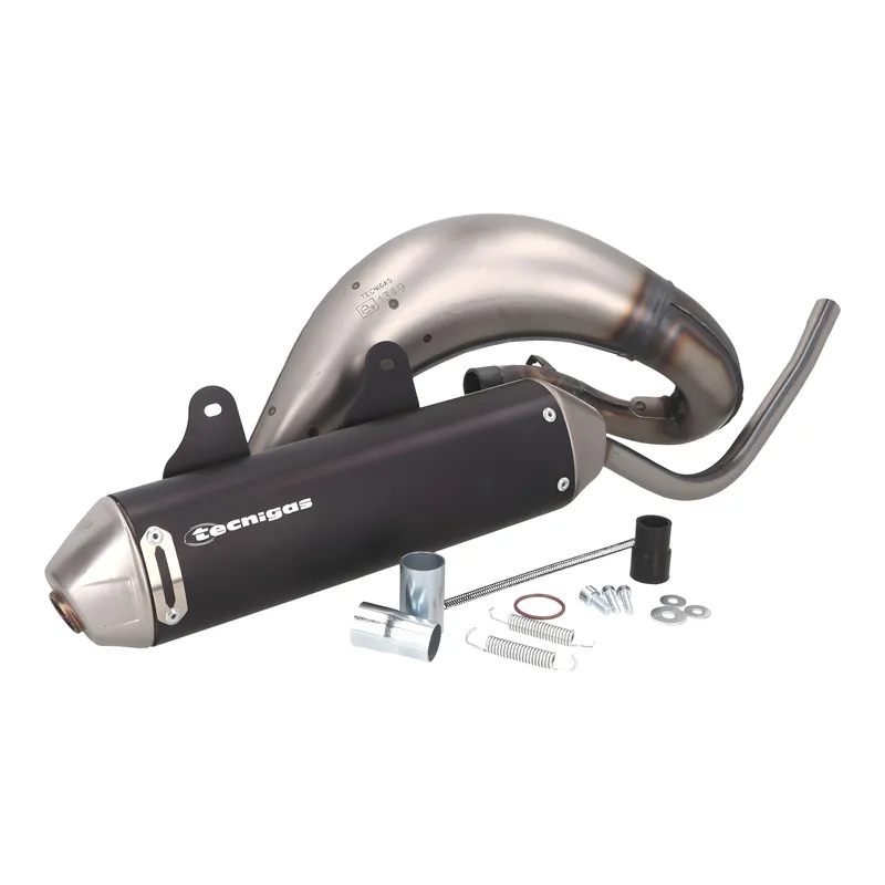 Neu Im Sortiment Auspuff Tecnigas E-NOX EVO Steel mit Zulassung für Rieju MRT 50ccm