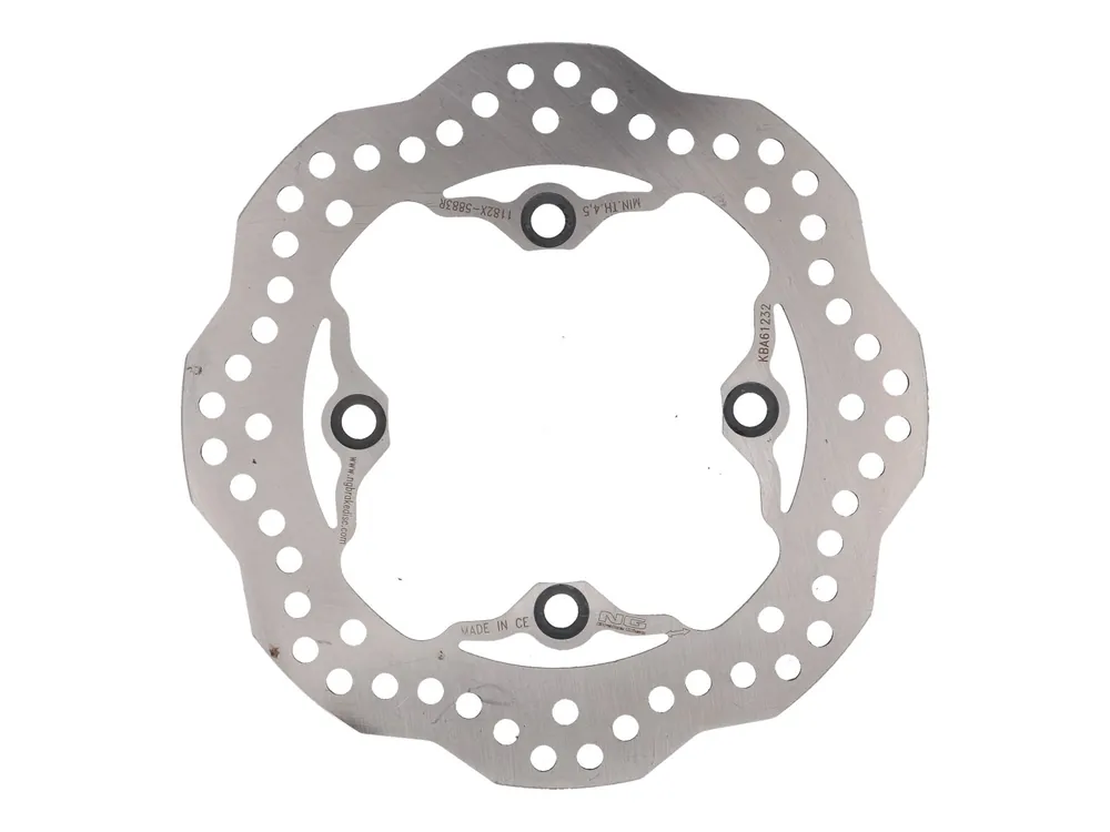 Versand Am Gleichen Tag Bremsscheibe NG Wavy für Kawasaki ZX12R 00-07 hinten