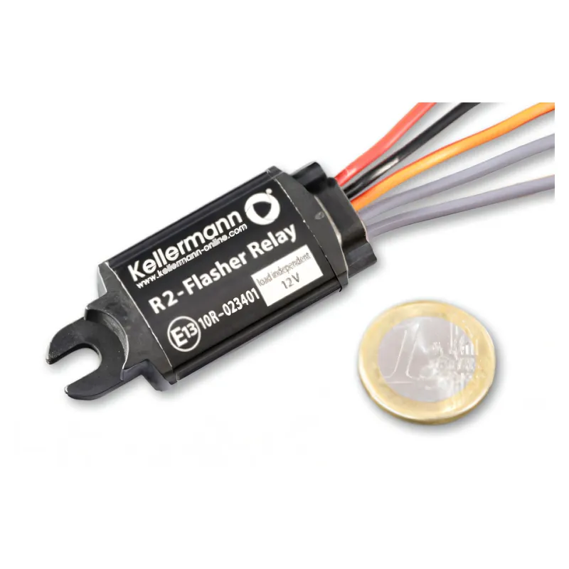 Schneller Versand Kellermann Blinkrelais R2, 12 Volt lastunabhängig, ruhige Blinkfolge 75/min
