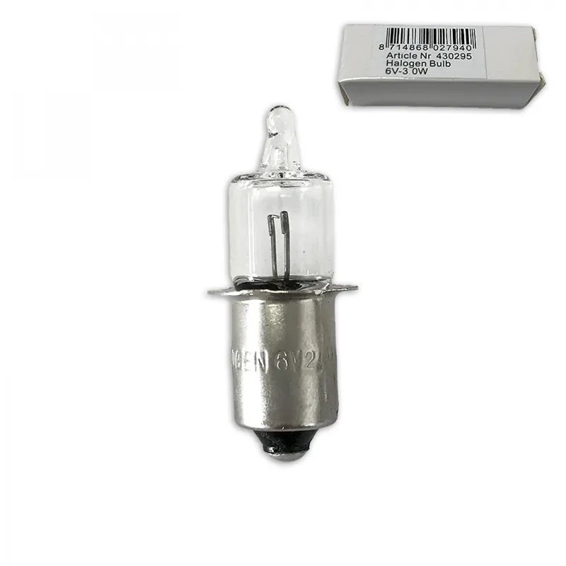 Letzte Chance Halogenbirne Lynx Glühbirne 3.0 Watt, 6Volt mit Stecksockel