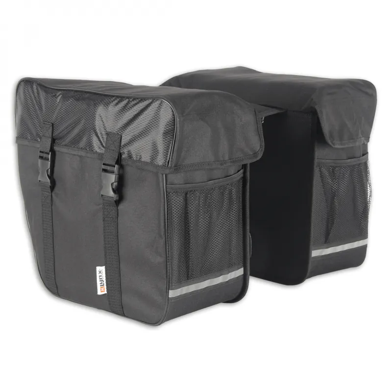 Versand Am Gleichen Tag Doppelpacktasche Lynx Polyester Fahrrad Satteltasche wasserdicht, 35 Liter