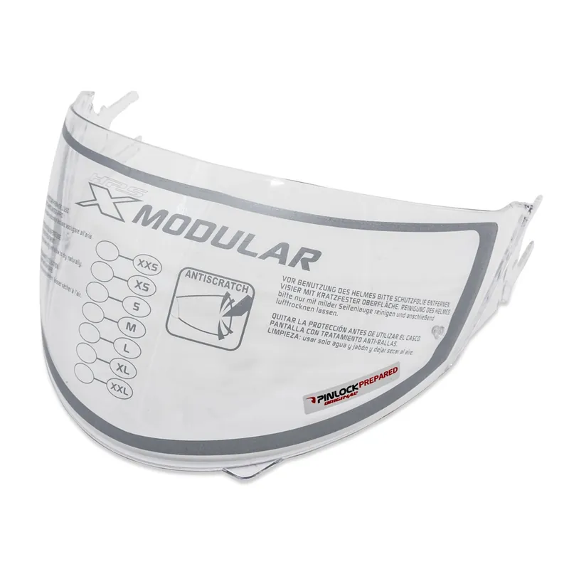 Visier GiVi transparent mit ECE für HX08 Klapphelm für HX08 / HX09 Klapp-Helm Preisreduziert
