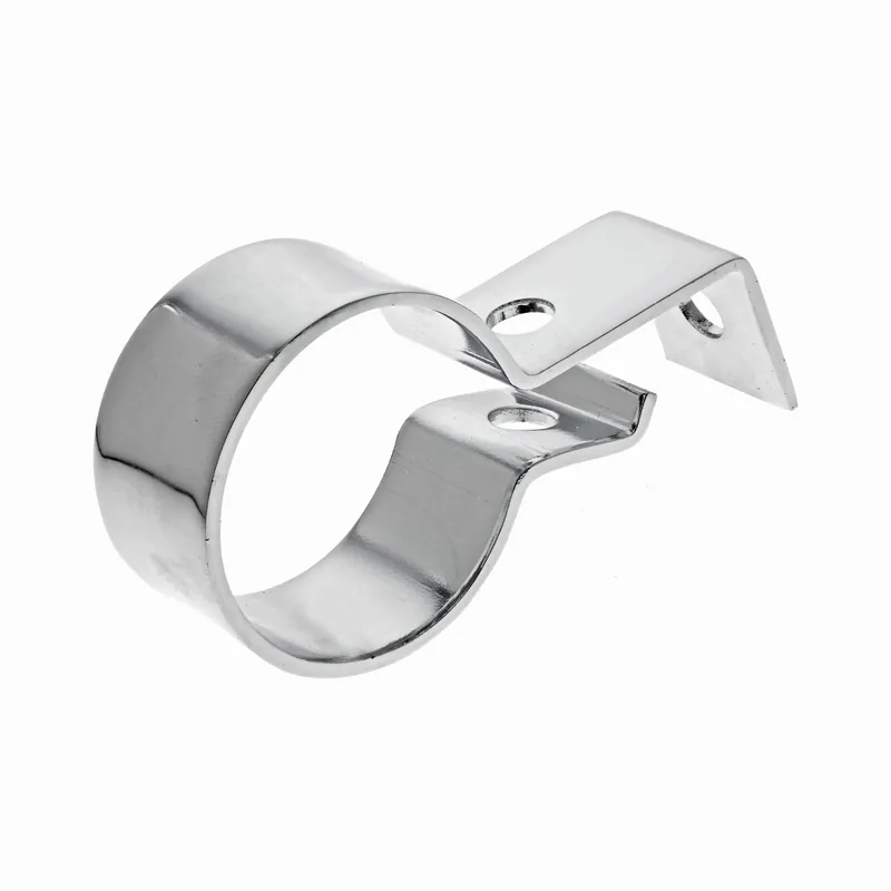 Angebot Krümmerschelle mit Halterung, D=45mm, ab BJ 1953, verchromt - passend für EMW R35-2, R35-3