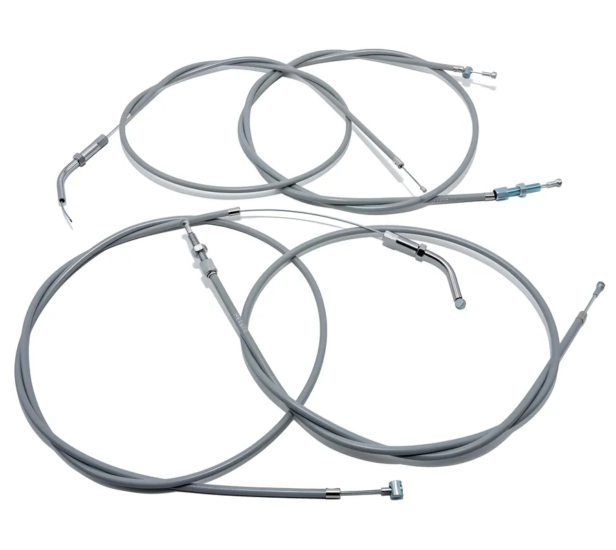 Simson Set - 4x Bowdenzüge - grau - SR1 Aktuell