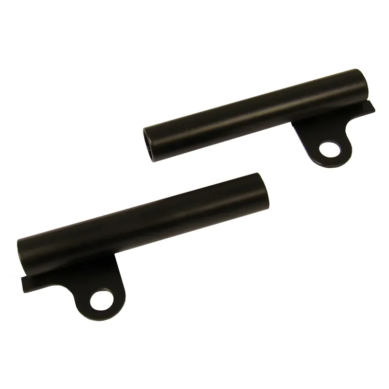 Jetzt Kaufen MZ SET Blinkleuchtenaufnahme / Blinkerträger, vorn, links + rechts (starke Ausf, Ø15mm, eckige Blinker) ETZ 125,150,250,251 / 301