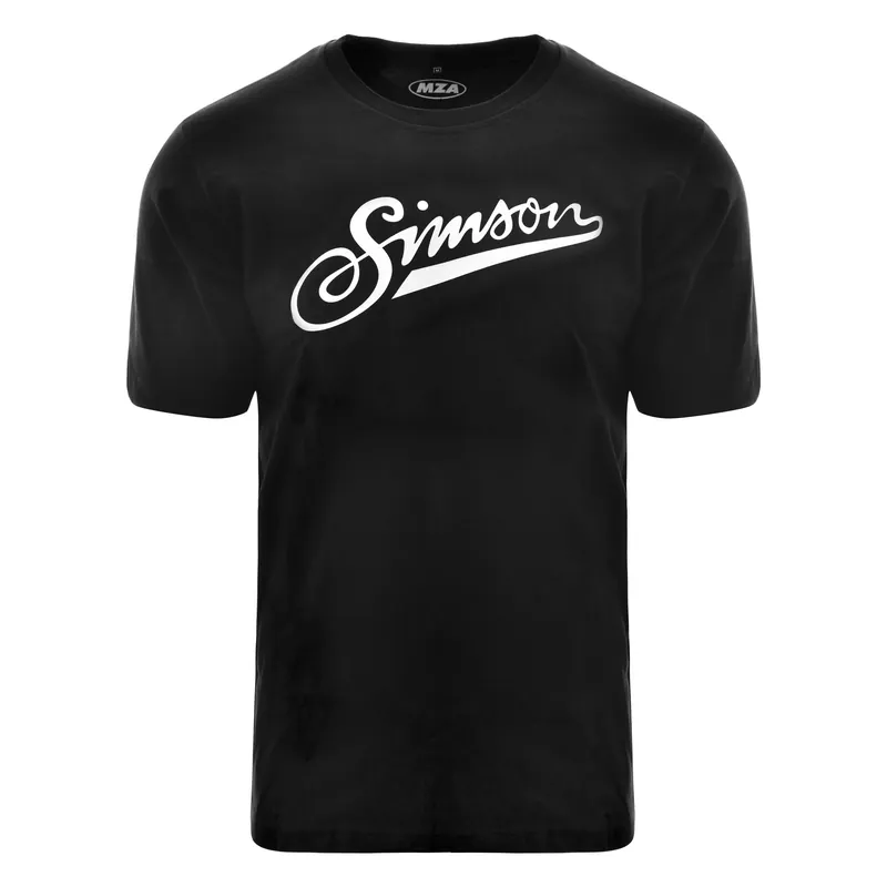 T-Shirt, Farbe schwarz, Größe XS - Motiv SIMSON weich - 100% Baumwolle Abverkauf