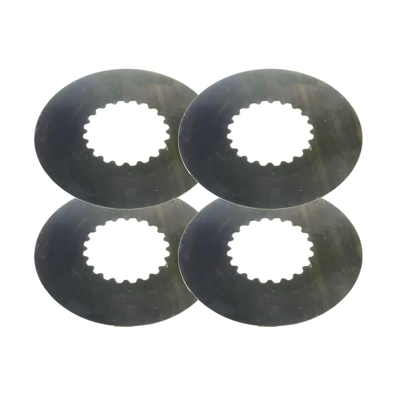 VPE 4x Kupplungslamellen, Stahl - Kupplungsscheiben - Stärke 0,6 mm - für Motor M500-M700 Günstig