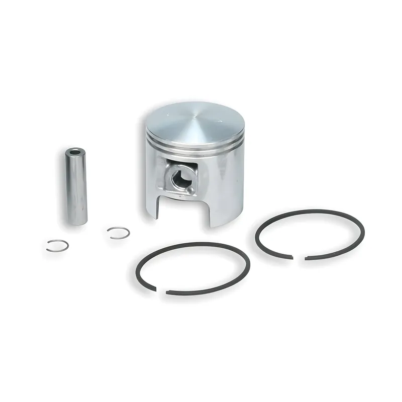 Markenware Kolben Malossi Ø 47,4mm, Kolbenbolzen Ø 10mm, 2 Kolbenringe trapezförmig für Morini