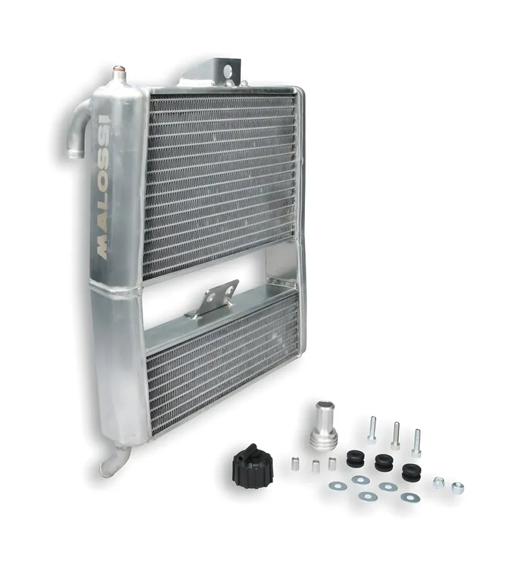 Kühler Kit Malossi MHR Team 302x320mm, Ø 50,5mm für Piaggio Zip SP Bj. -2000 Geprüft