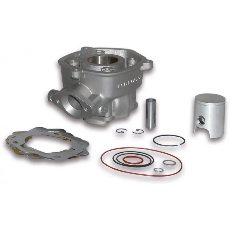 Zylinder Malossi 50ccm MHR Team Aluminium LC, Ø 12mm für Derbi EBE / EBS050, Gilera GSM, Derbi Senda DRD R Racing X-Treme SM X-Race RCR SMT Racer GPR Neue Ware