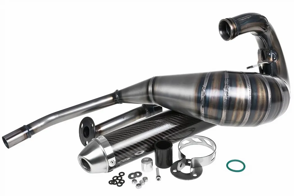 Günstig Auspuff Giannelli Enduro Carbon für Husqvarna WRE 125 09-10 (E)