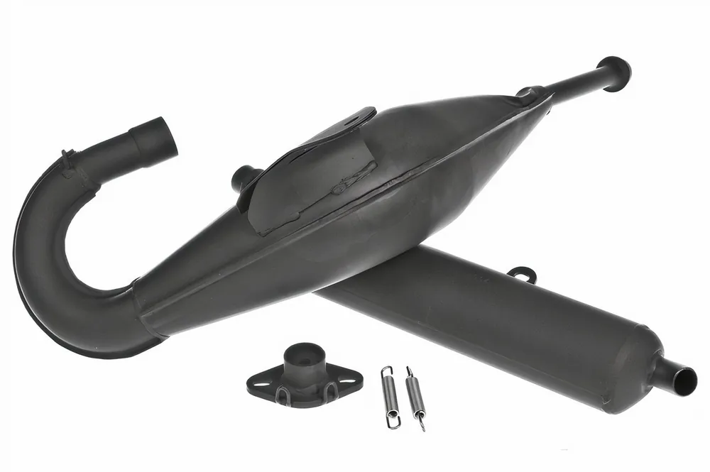 Auspuff Giannelli Enduro Iron für Yamaha DT 80 LC 2 85-01 (53V) mit Zulassung Neu