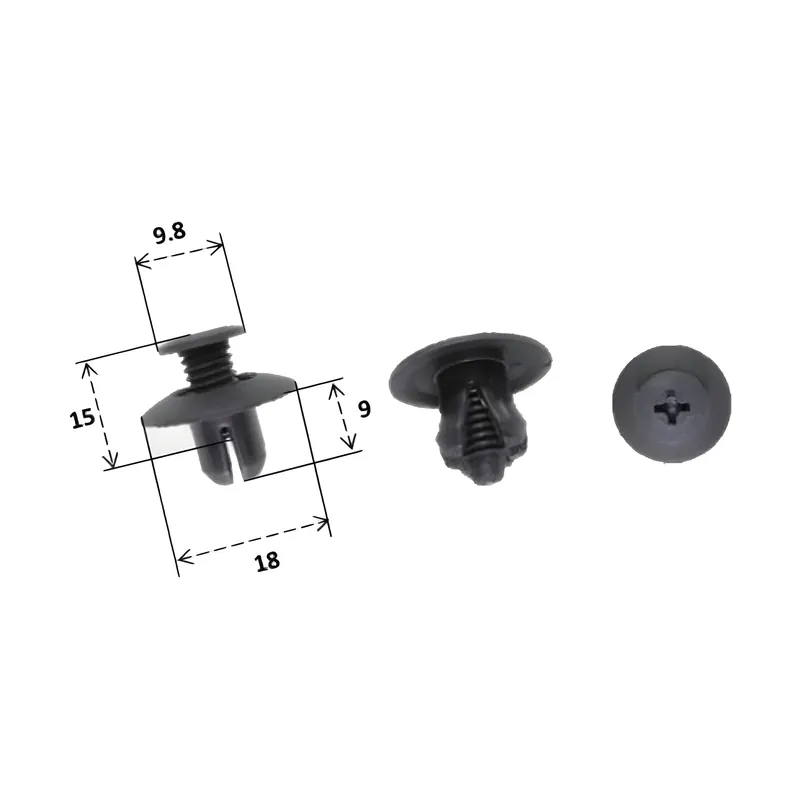 Plastikniete RMS Niete für Suzuki, 09409-07344-000 Bestseller