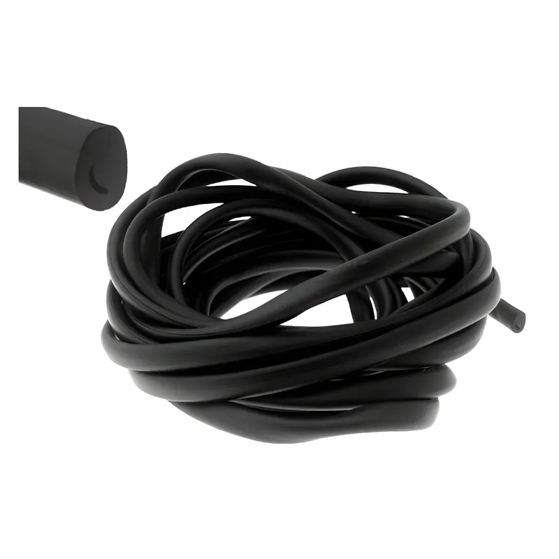 Beinschildgummi RMS schwarz für Piaggio Vespa 50 / ET3 Preis Gesenkt