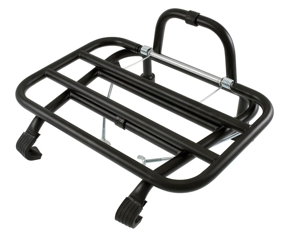 Angebot Gepäckträger RMS vorne, schwarz für Piaggio Vespa PX / LML