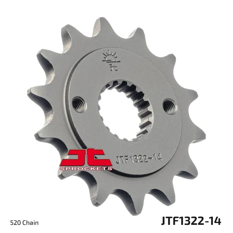 Ritzel JT Sprockets 520 14Z feinverzahnt Innendurchmesser 21mm / 23mm für SWM Six Days Silver Vase i, Mash Familiy Side Cafe Racer Honda XR R Outlaw Begrenztes Angebot