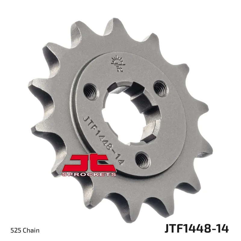 Ritzel JT Sprockets 525 14Z grobverzahnt Innendurchmesser 21mm / 25mm für Suzuki DR S Big XF Freewind SE SEU, Sachs Roadster 650 / 800 ccm Bj. 1994 - 2006 Mega-Angebot
