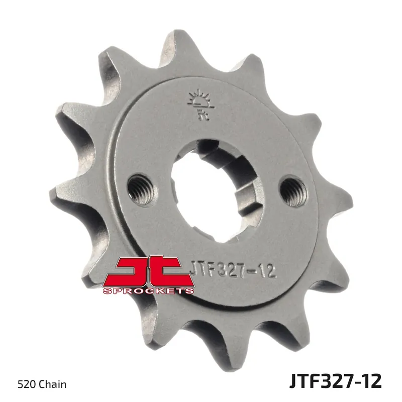 Letzte Chance Ritzel JT Sprockets 520 12Z grobverzahnt Innendurchmesser 17,5mm / 20mm für Honda XL V Varadero VT C Shadow 50 - 250 ccm