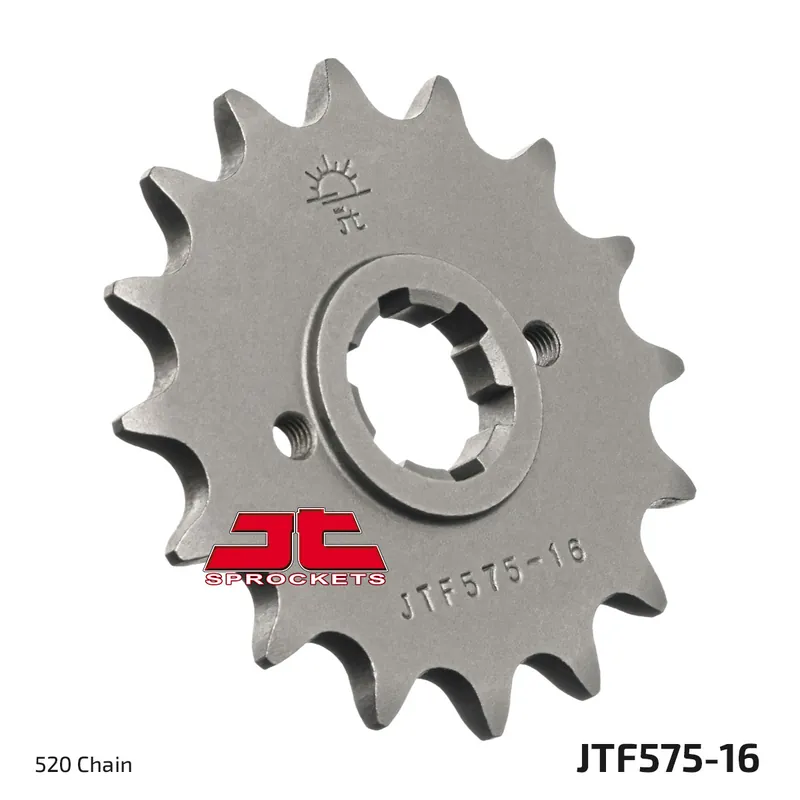 Markenprodukt Ritzel JT Sprockets 520 16Z grobverzahnt Innendurchmesser 21mm / 25mm für Yamaha TT XT Tenere L E Z SRX 400 - 600 ccm Bj. 1982 - 1999