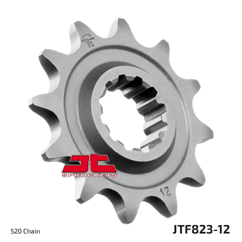 Ritzel JT Sprockets 520 12Z feinverzahnt Innendurchmesser 21mm / 25mm für Husaberg FE FS FC 350 - 650 ccm Bj. 1993 - 2008 Abverkauf