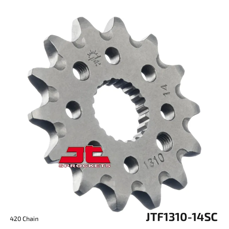 Ritzel JT Sprockets Racing 420 14Z feinverzahnt Innendurchmesser 18mm / 20mm für Honda CRF R 150 ccm Bj. 2007 - 2021 Top-Angebot