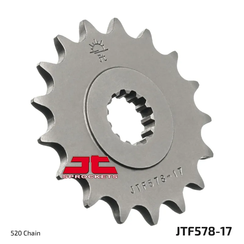 Ritzel JT Sprockets 520 17Z feinverzahnt Innendurchmesser 21,6mm / 25mm für Yamaha XTZ A Super Tenere 750 ccm Bj. 1989 - 1997 Top-Preis