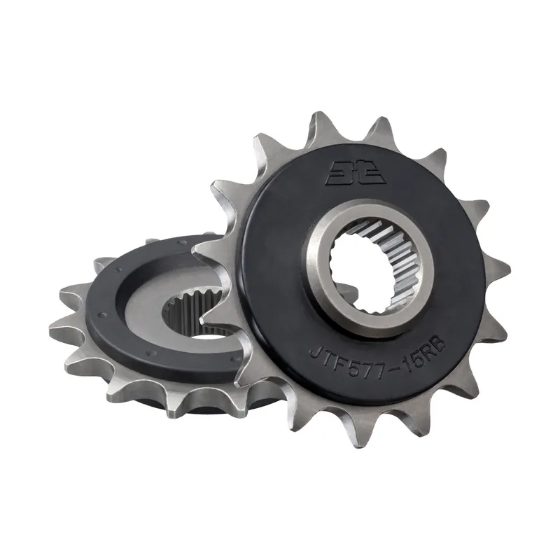 Nur Für Kurze Zeit Ritzel JT Sprockets 520 15Z gummiert Innendurchmesser 21,3mm / 23mm für MuZ / MZ Baghira Black Panther Streetmoto, Yamaha TT R XT E Z Tenere SZR RE Skorpion Bj. 1987 - 2008