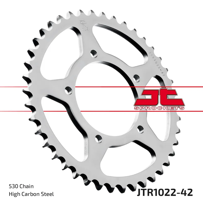 Kettenrad JT Sprockets 530 42Z Innendurchmesser 90mm Lochkreis 108mm für Ducati Pantah SS SL 500 - 900 ccm Bj. 1976 - 1984 Markenware