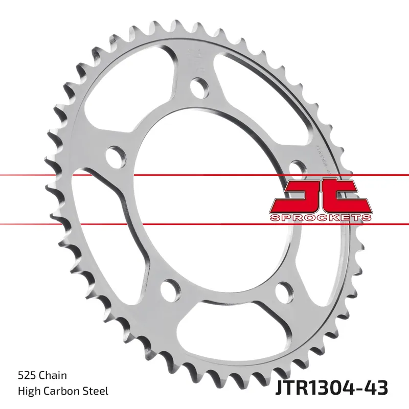 Kettenrad JT Sprockets 525 43Z für Honda CBF N S ABS CBR F CB FA Hornet 500 - 1100 ccm Bj. 1996 - 2022 Echt