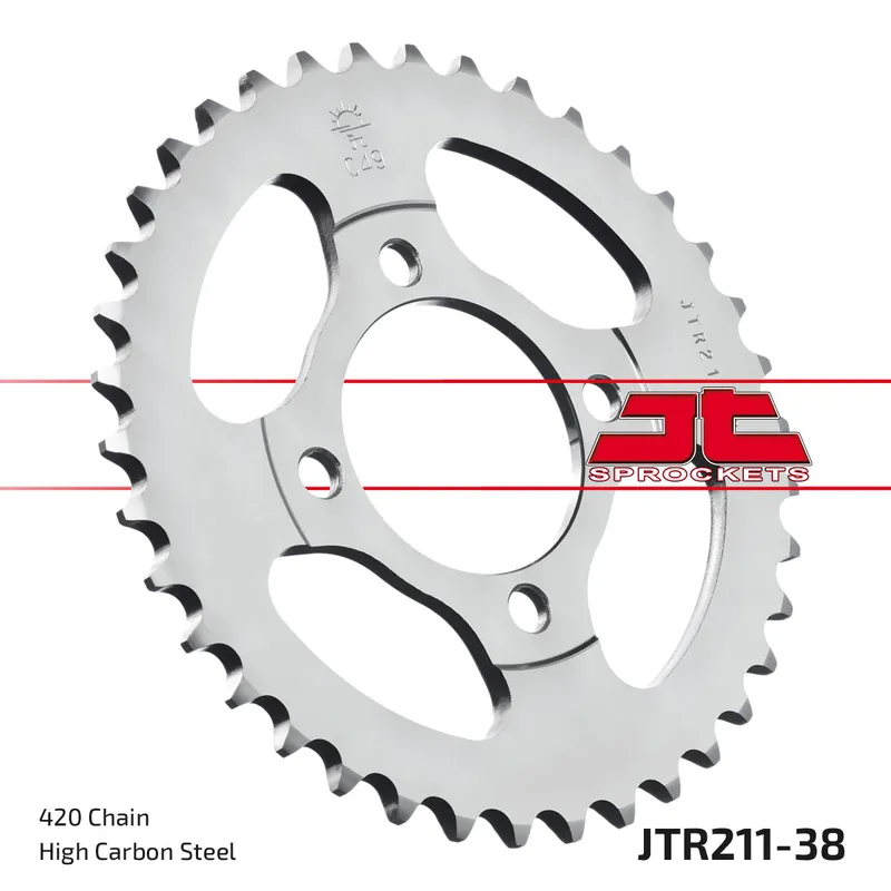 Heißes Angebot Kettenrad JT Sprockets 420 38Z Innendurchmesser 54mm Lochkreis 70mm für Honda C M Cub CW 90 ccm Bj. 1982 - 1997
