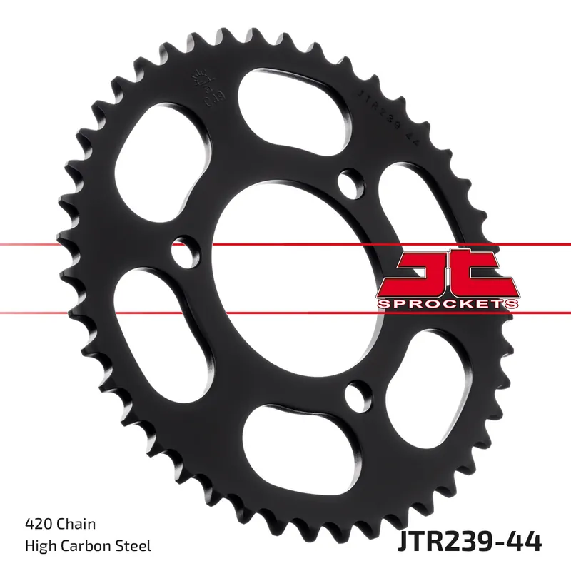 Zertifiziert Kettenrad JT Sprockets 420 44Z Innendurchmesser 70mm Lochkreis 90mm für Honda MB MT MTX MBX S 50 / 80 ccm